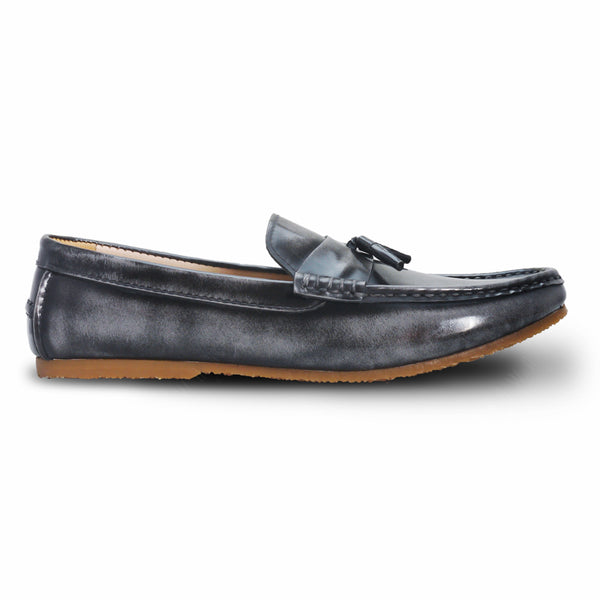 Comfy Tassel Loafer European Brush Off Ash Grey - Assembly Artisans Co.,Ltd.