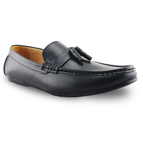 Comfy Tassel Loafer Soft Matte Black - Assembly Artisans Co.,Ltd.