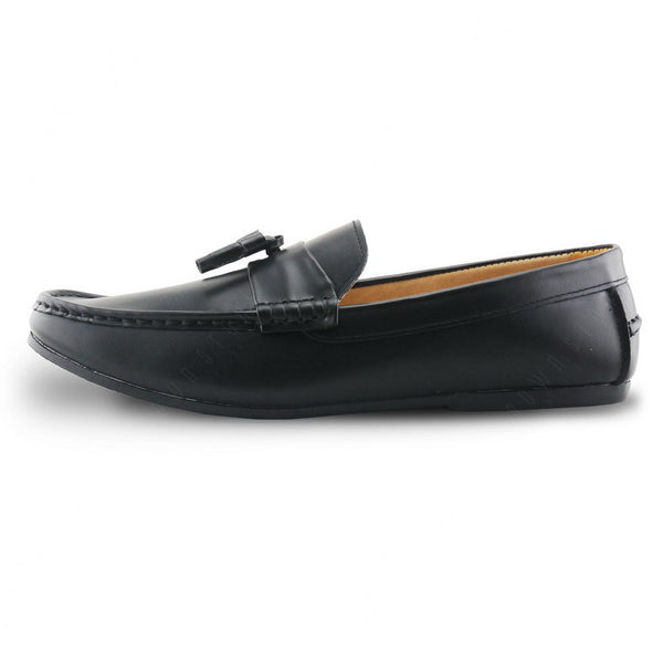 Comfy Tassel Loafer Soft Matte Black - Assembly Artisans Co.,Ltd.