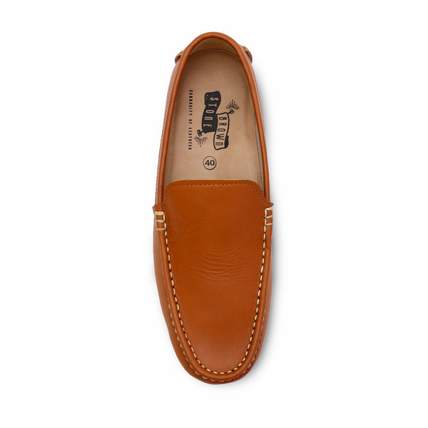 Casualist Leather Loafer : The Normal Oil Toffee Tan - Assembly Artisans Co.,Ltd.