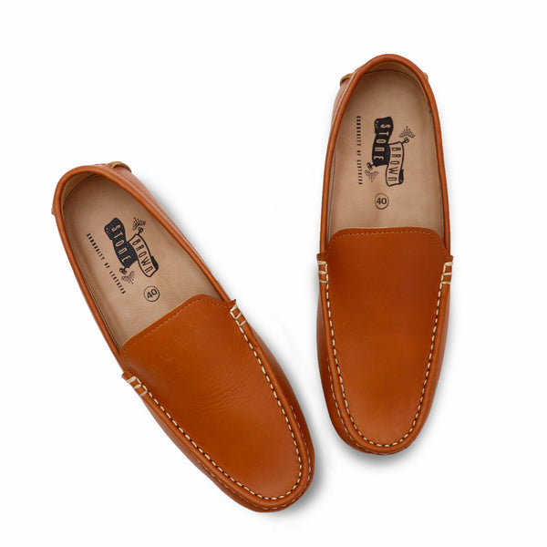 Casualist Leather Loafer : The Normal Oil Toffee Tan - Assembly Artisans Co.,Ltd.