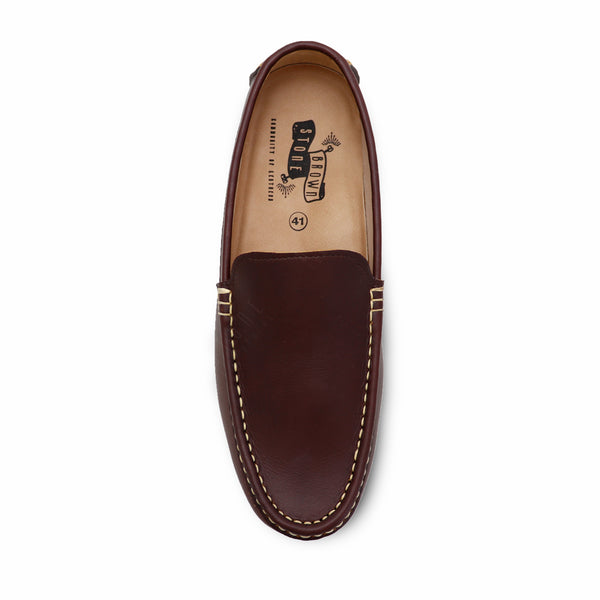 Casualist Leather Loafer : The Normal Oil Brandy Brown - Assembly Artisans Co.,Ltd.