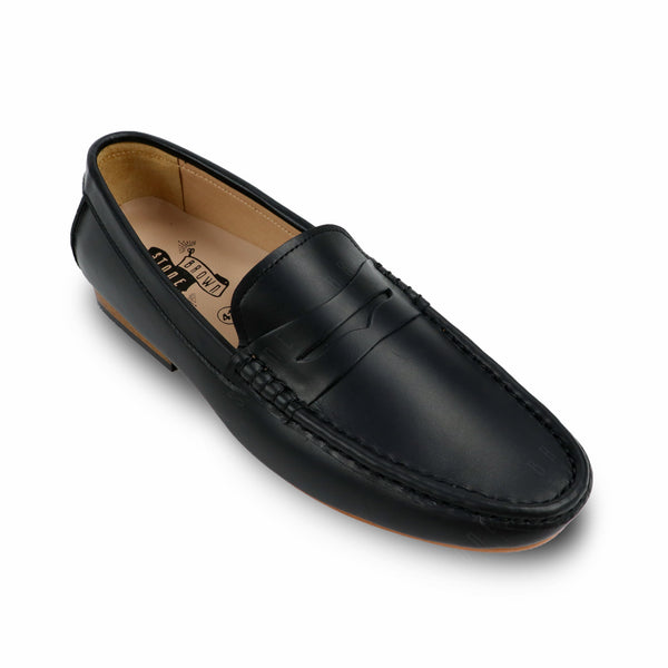 Penny Leather Loafer Onyx Black - Assembly Artisans Co.,Ltd.
