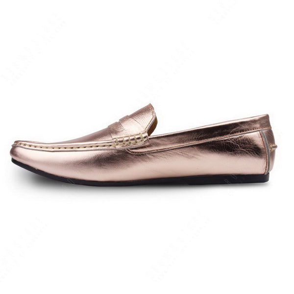 Penny Leather Loafer Rose Gold - Assembly Artisans Co.,Ltd.