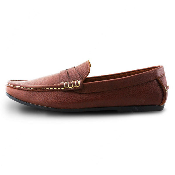 Penny Loafer Wrinkle Soft Brown - Assembly Artisans Co.,Ltd.