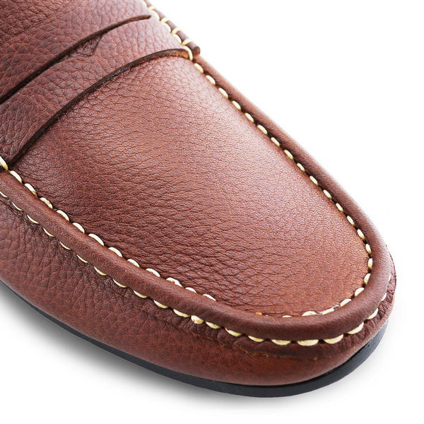 Penny Loafer Wrinkle Soft Brown - Assembly Artisans Co.,Ltd.
