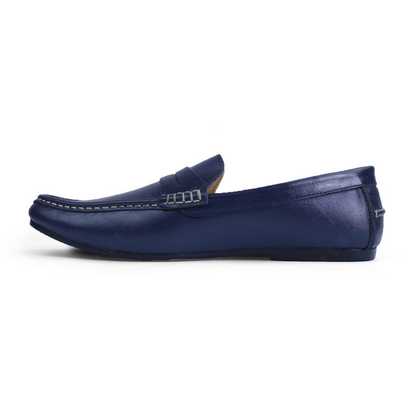 Penny Leather Loafer Soft Navy - Assembly Artisans Co.,Ltd.