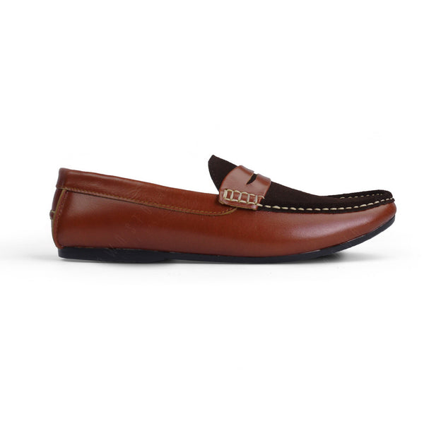 Suede Flip Leather Loafer Classic Dark Brown - Assembly Artisans Co.,Ltd.