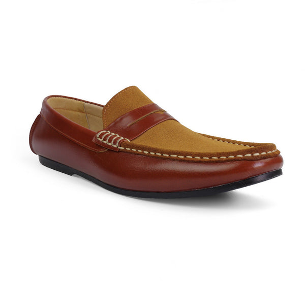 Suede Flip Leather Loafer Classic Light Brown - Assembly Artisans Co.,Ltd.