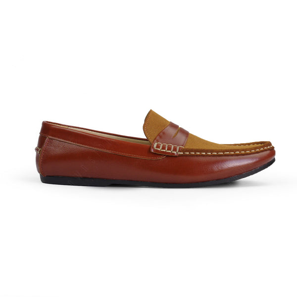 Suede Flip Leather Loafer Classic Light Brown - Assembly Artisans Co.,Ltd.