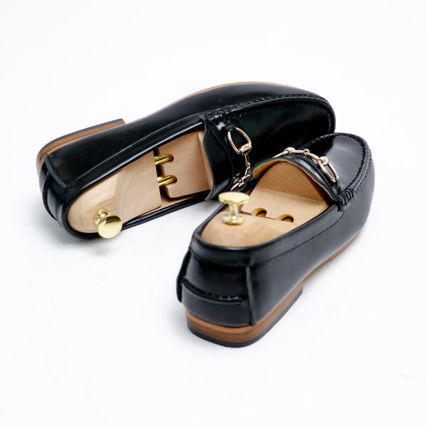 Horsebit Classy Loafer European Brush Off Black Patent