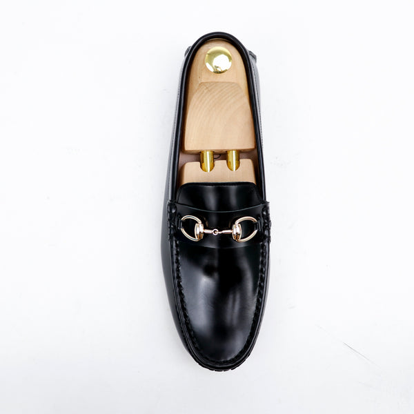 Horsebit Classy Loafer European Brush Off Black Patent