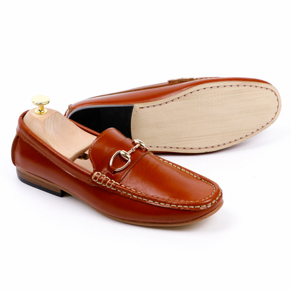 Horsebit Classy Loafer Brick Brown