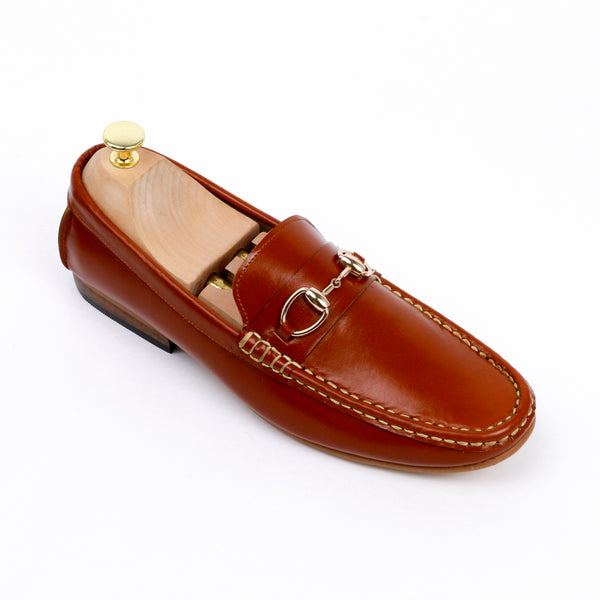 Horsebit Classy Loafer Brick Brown