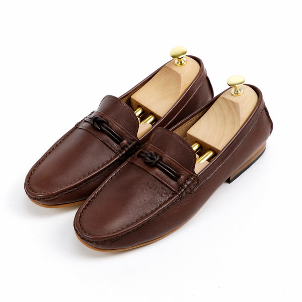 PIROD LOAFER BROWN CAVIAR