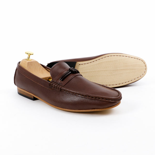 PIROD LOAFER BROWN CAVIAR
