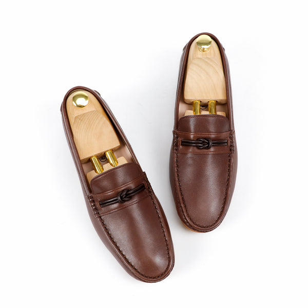 PIROD LOAFER BROWN CAVIAR