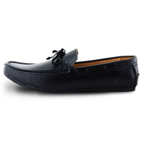 Casualist Lace Leather Loafer Soft Black - Assembly Artisans Co.,Ltd.