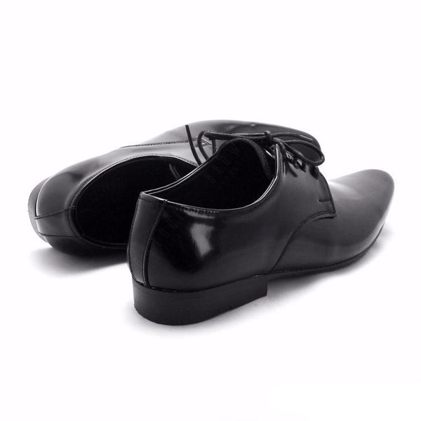 Leather Shoes Derby European Brush Off Black Patent - Assembly Artisans Co.,Ltd.