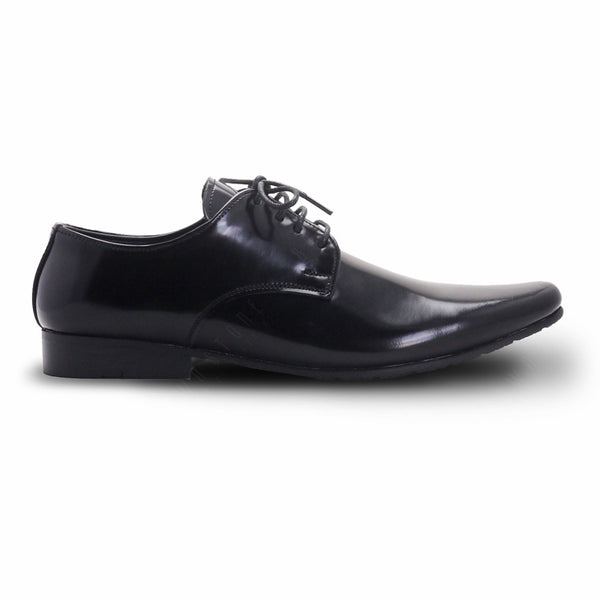 Leather Shoes Derby European Brush Off Black Patent - Assembly Artisans Co.,Ltd.