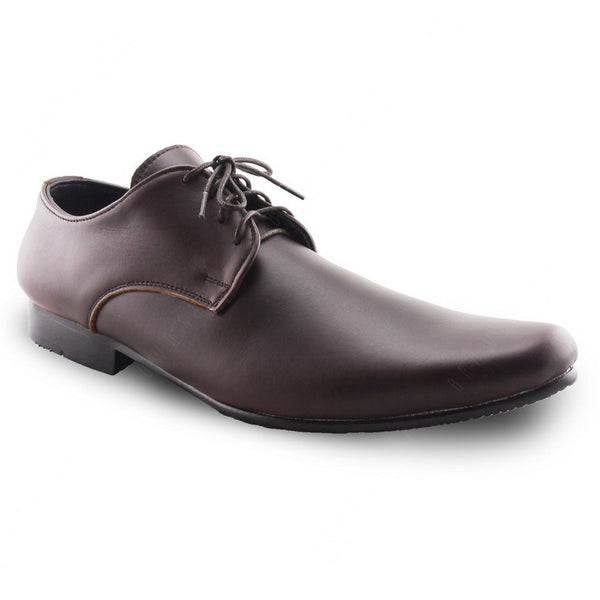 Leather Shoes Clever Classy Oil Tanned Brandy Brown - Assembly Artisans Co.,Ltd.