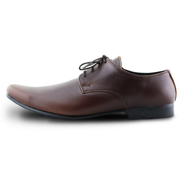 Leather Shoes Clever Classy Oil Tanned Brandy Brown - Assembly Artisans Co.,Ltd.