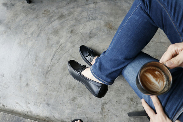 Comfy Tassel Loafer Soft Matte Black - Assembly Artisans Co.,Ltd.