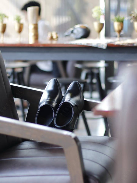 Leather Shoes City Oxford Formalist Black - Assembly Artisans Co.,Ltd.