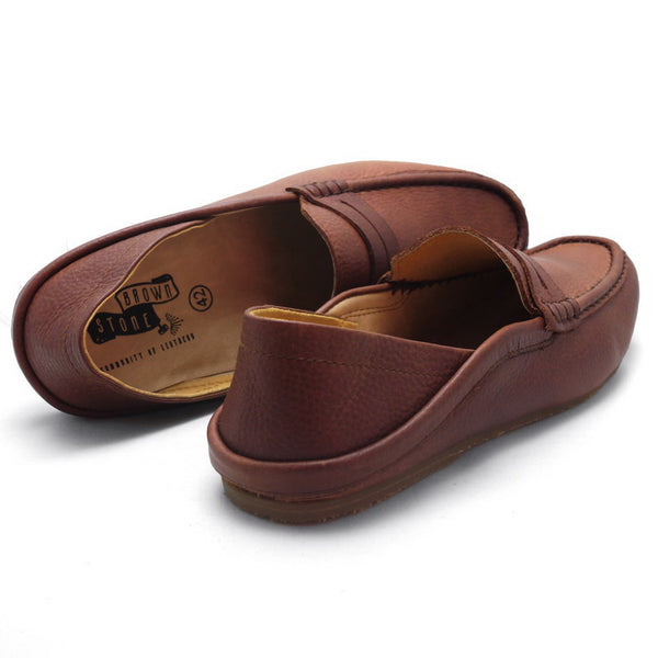 Libero Loafer Wrinkle Soft Brown - Assembly Artisans Co.,Ltd.