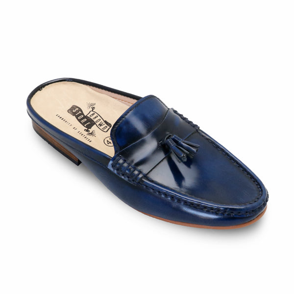 Mazio Mule European Brush Off Bezel Blue - Assembly Artisans Co.,Ltd.