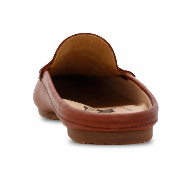 Mochi Mule Wrinkle Soft Brown - Assembly Artisans Co.,Ltd.