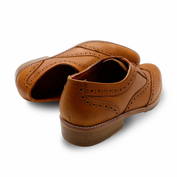MR.FERGUSON FULL BROGUE Oil Toffee Tan - Assembly Artisans Co.,Ltd.