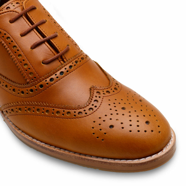 MR.FERGUSON FULL BROGUE Oil Toffee Tan - Assembly Artisans Co.,Ltd.