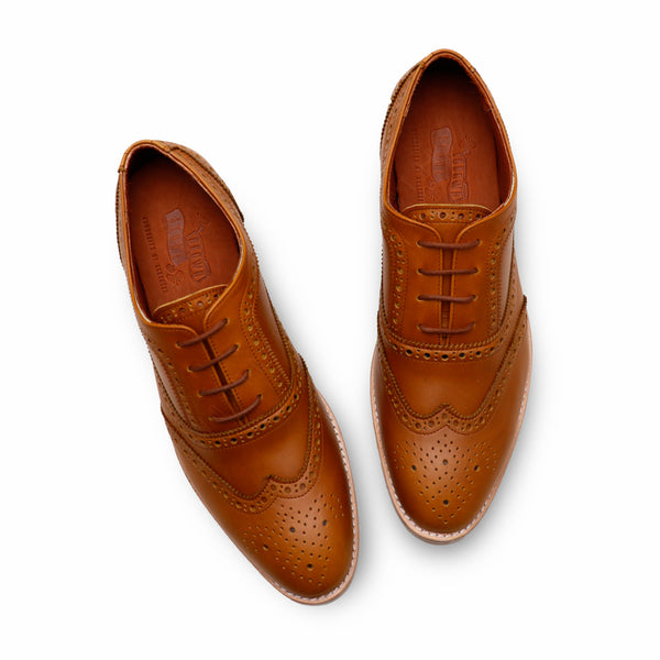 MR.FERGUSON FULL BROGUE Oil Toffee Tan - Assembly Artisans Co.,Ltd.