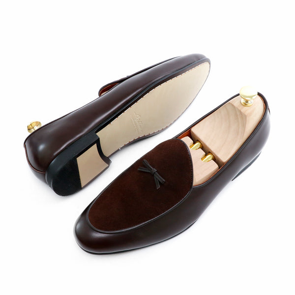 Ghent Belgian Loafers Mocca Brown - Assembly Artisans Co.,Ltd.