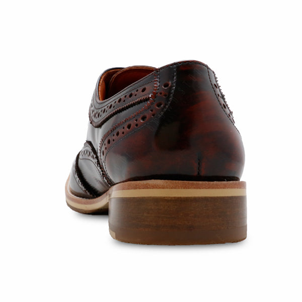 MR.FERGUSON FULL BROGUE European Brush Off Burgundy - Assembly Artisans Co.,Ltd.