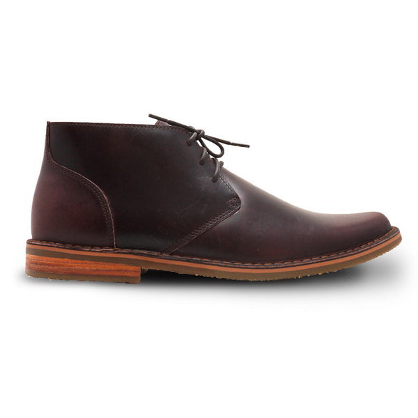 The Carpentry Ankle Boot Oil Leather Brandy Brown - Assembly Artisans Co.,Ltd.