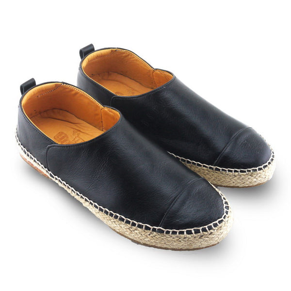 Monte Espadrille Soft Black - Assembly Artisans Co.,Ltd.