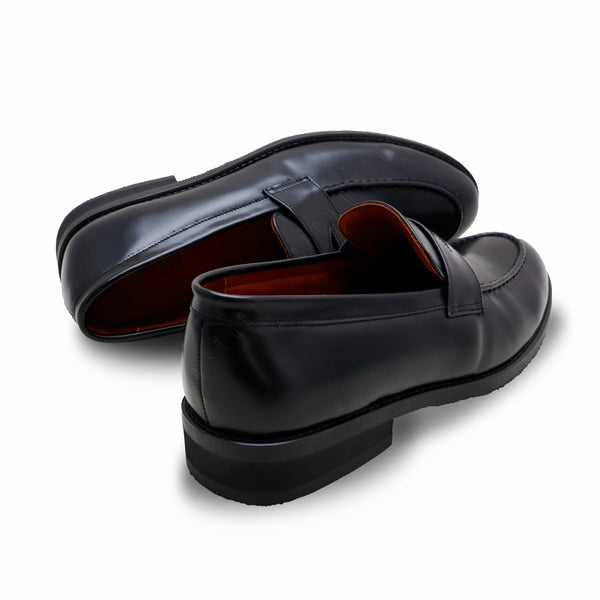PENNY LOAFERS MOC TOE MATTE BLACK - Assembly Artisans Co.,Ltd.