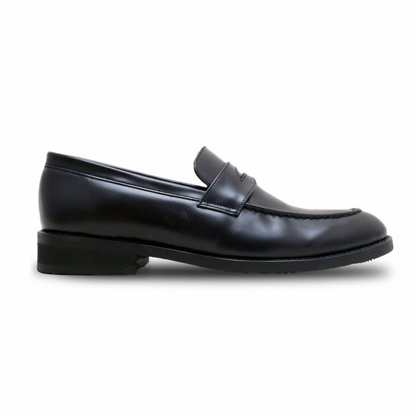 PENNY LOAFERS MOC TOE MATTE BLACK - Assembly Artisans Co.,Ltd.