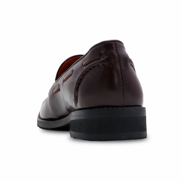 VELVET TASSEL LOAFERS MOC TOE MATTE BROWN - Assembly Artisans Co.,Ltd.