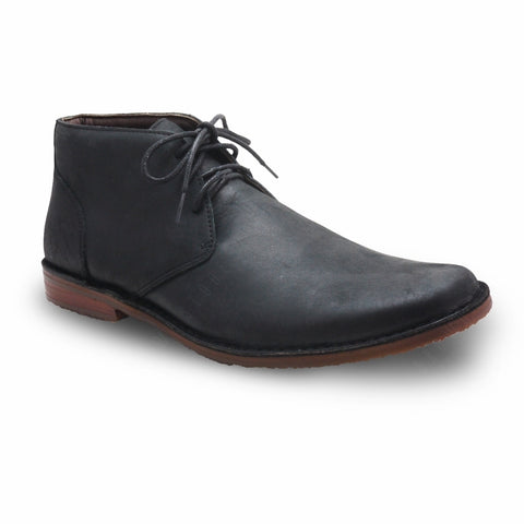 The Carpentry Ankle Boot Nubuck Black - Assembly Artisans Co.,Ltd.