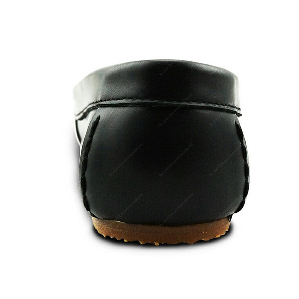 Leather Moccasin Soft Black - Assembly Artisans Co.,Ltd.