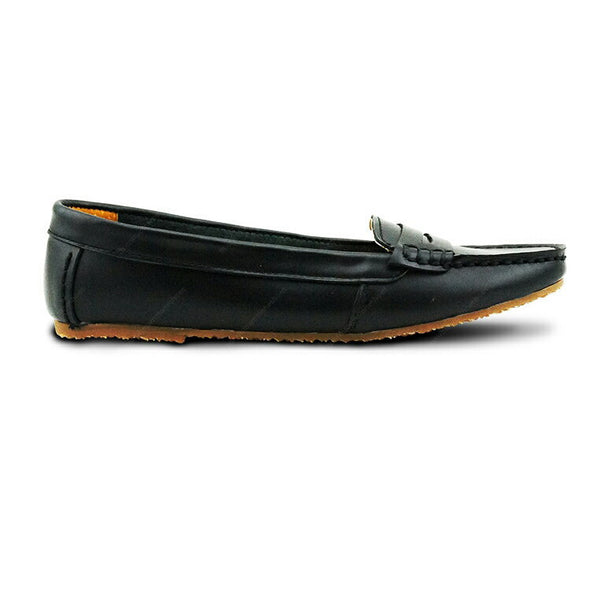 Leather Moccasin Soft Black - Assembly Artisans Co.,Ltd.