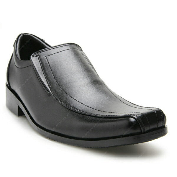 Leather Shoes City Oxford Flat Black - Assembly Artisans Co.,Ltd.