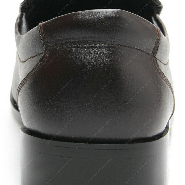 Leather Shoes City Oxford Executive Flat Thread Dark Brown - Assembly Artisans Co.,Ltd.
