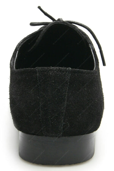 Leather Shoes Clever Suede Black - Assembly Artisans Co.,Ltd.