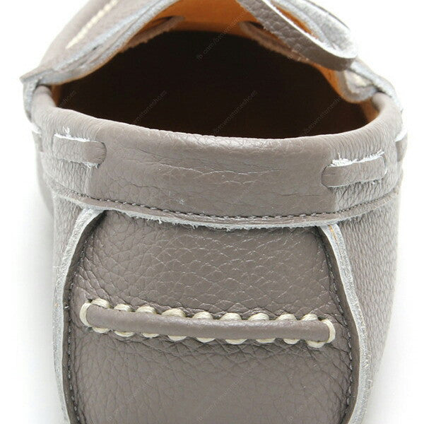 Casualist Lace Leather Loafer Wrinkle Soft Stone Grey - Assembly Artisans Co.,Ltd.