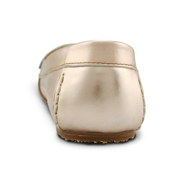 Gorgeous Girl Leather Moccasin Rose Gold - Assembly Artisans Co.,Ltd.