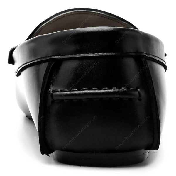 Penny Leather Loafer Soft Black - Assembly Artisans Co.,Ltd.